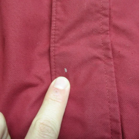 Columbia Jacket Men Large Red Interchange Hood Full Zip Waterproof Ski 3in1SHELL - Picture 14 of 16